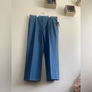Paul Fredrick Impeccable Pants Blue 40x29